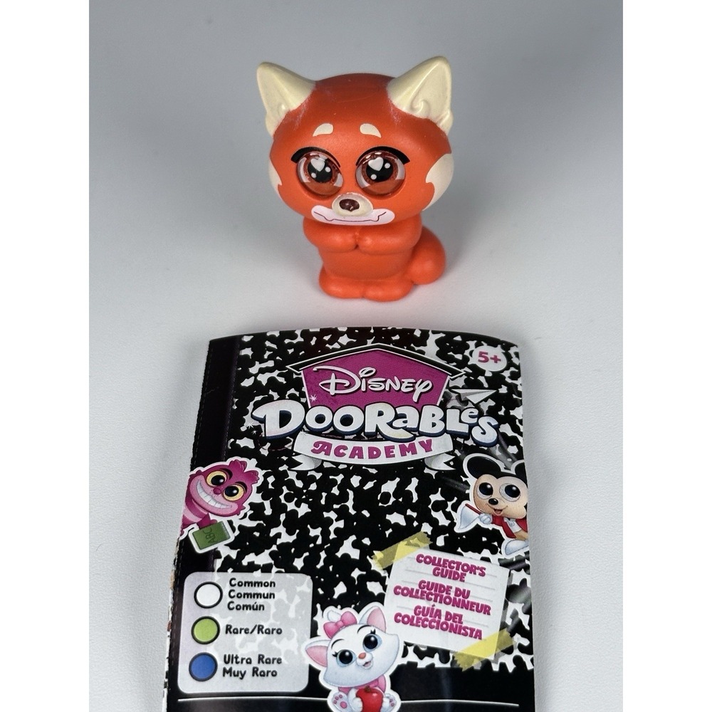Disney Doorables Pixar PANDA MEI Academy Student Body RARE Figure Backpack NEW - Picture 3 of 6